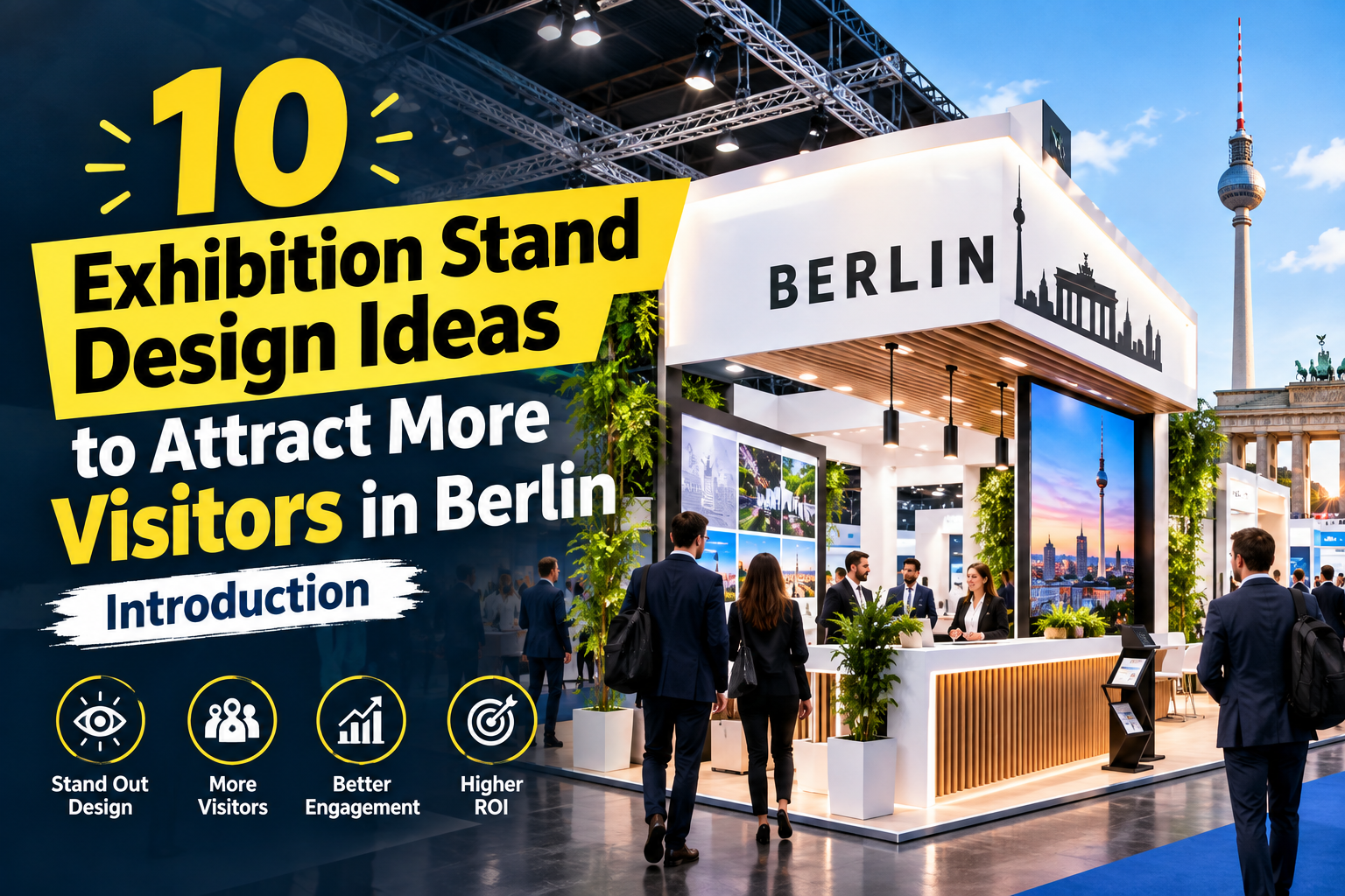 10 Exhibition Stand Design Ideas to Attract More Visitors in Berlin Introduction