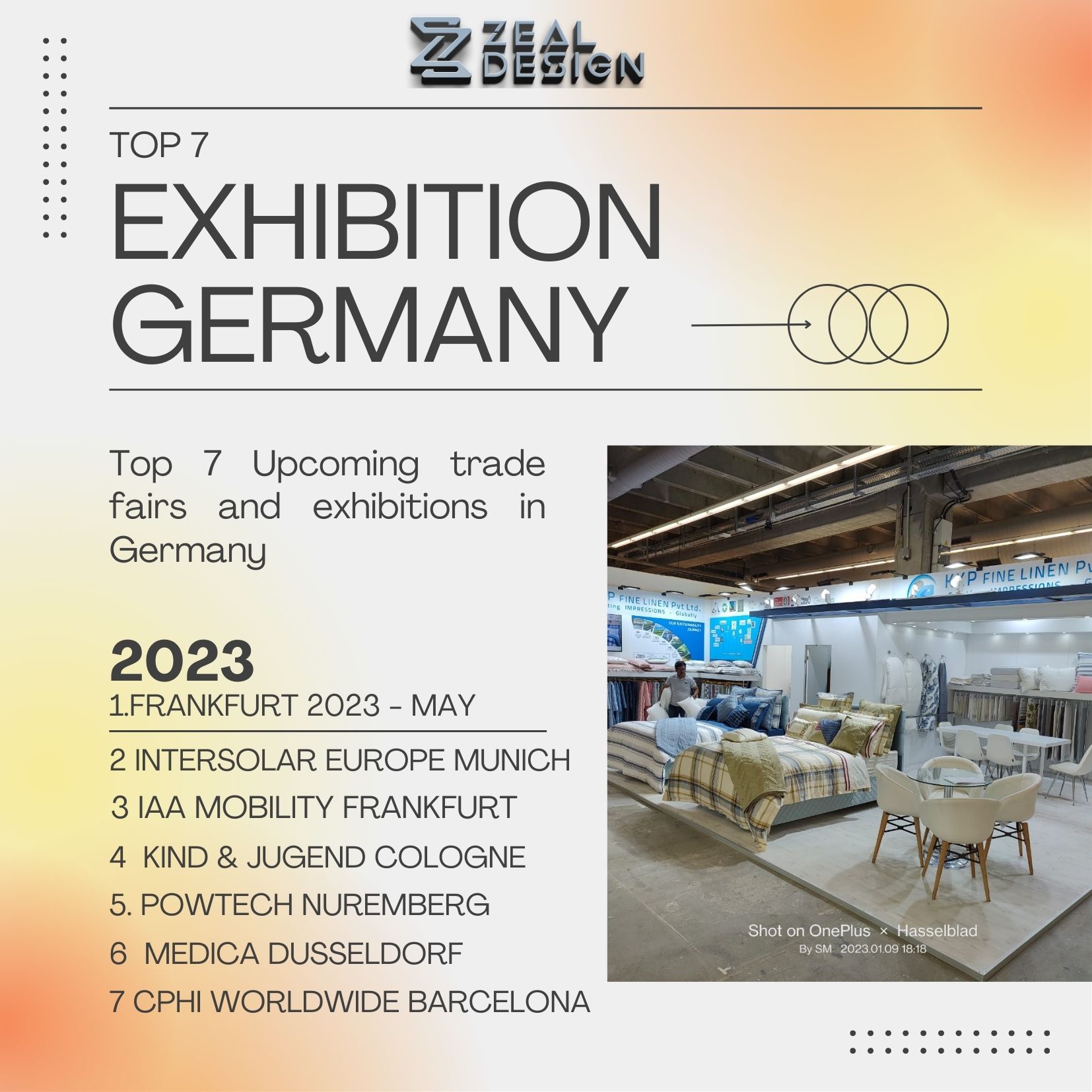 Top 7 exhibitions in Germany - 2023