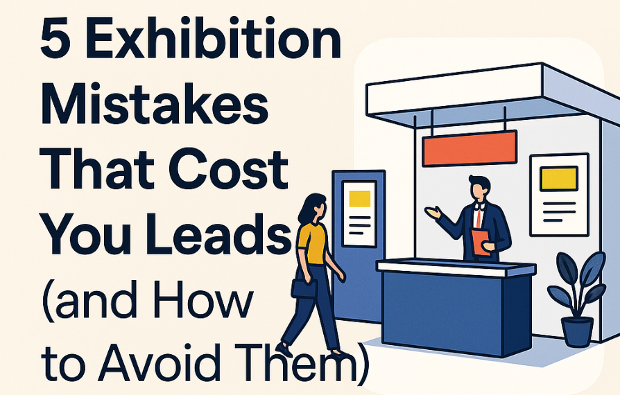 5 Exhibition Mistakes That Cost You Leads (and How to Avoid Them)