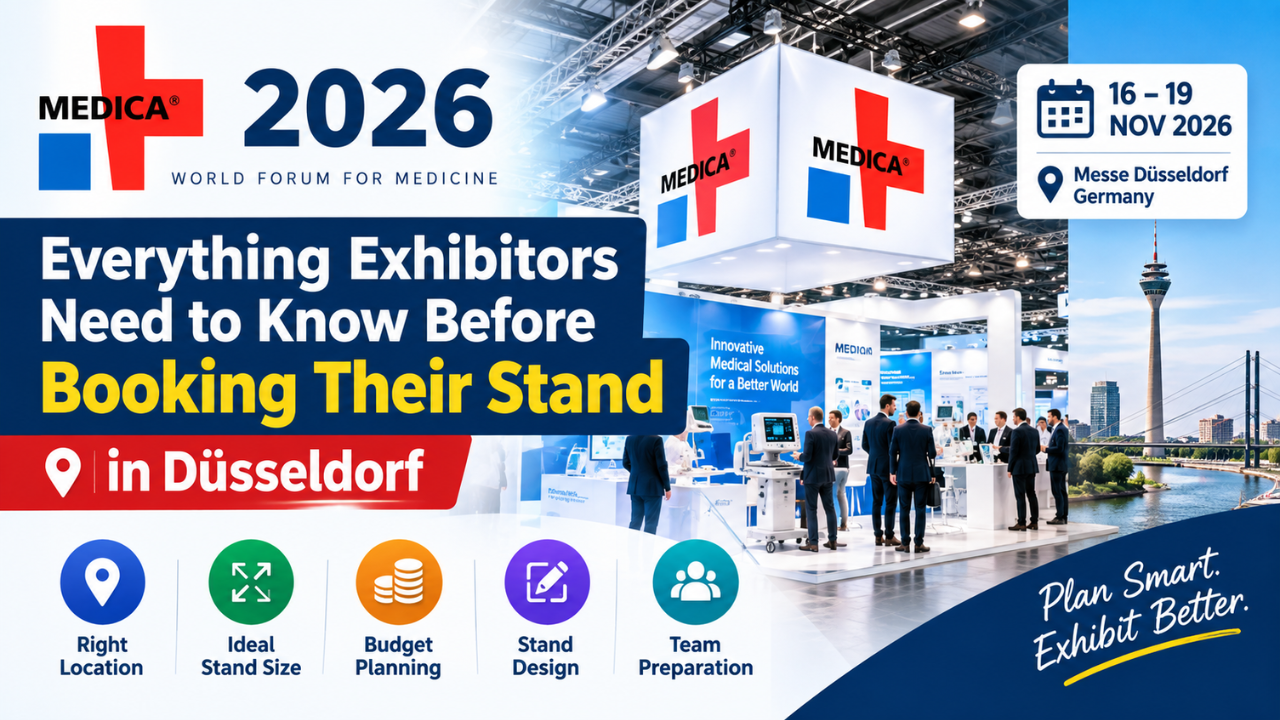 MEDICA 2026: Everything Exhibitors Need to Know Before Booking Their Stand in Düsseldorf