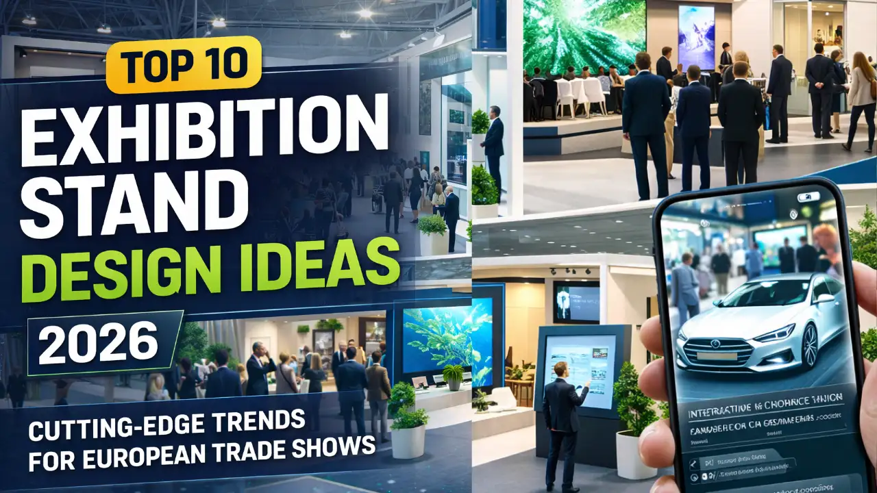 Top 10 Exhibition Stand Design Ideas 2026